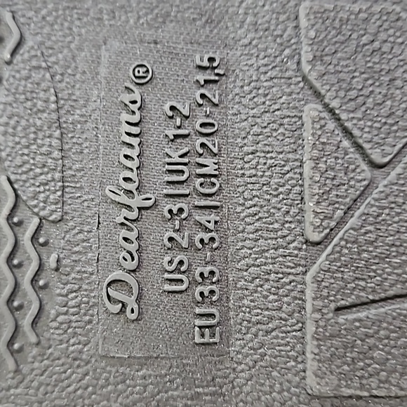 LN Dearfoams size youth 2-3, "lil bear" slippers - Picture 3 of 7